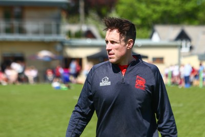 030525 - Lampeter Town RFC v London Welsh - Head Coach of London Welsh Cai Griffiths