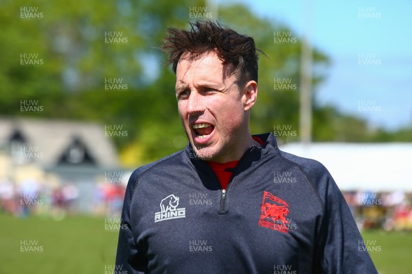 030525 - Lampeter Town RFC v London Welsh - Head Coach of London Welsh Cai Griffiths