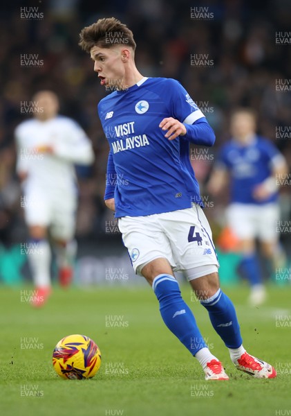 010225 - Leeds United v Cardiff City - Sky Bet Championship - Cian Ashford of Cardiff