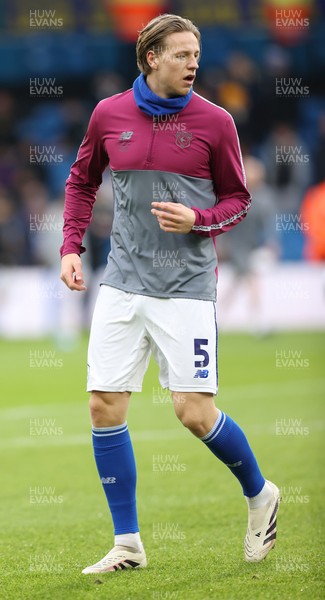 010225 - Leeds United v Cardiff City - Sky Bet Championship - Jesper Daland of Cardiff warm up