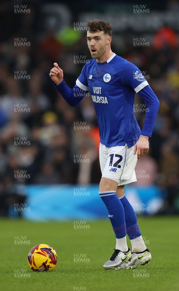 010225 - Leeds United v Cardiff City - Sky Bet Championship - Calum Chambers of Cardiff