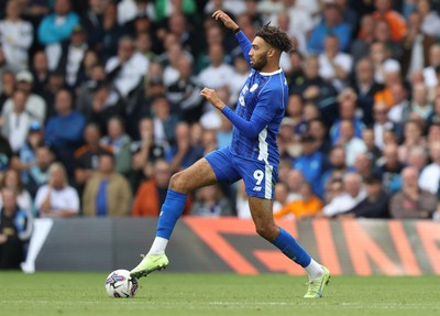 060823 - Leeds United v Cardiff City - Sky Bet Championship - Kion Etete of Cardiff