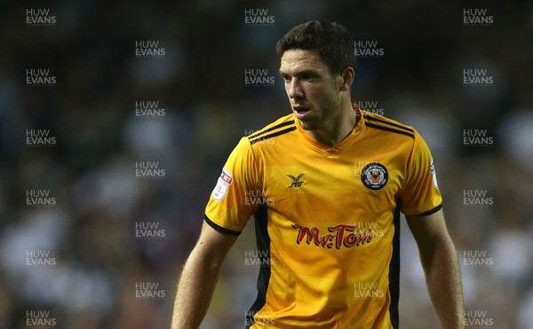 220817 - Leeds United v Newport County - Carabao Cup - Ben Tozer of Newport County