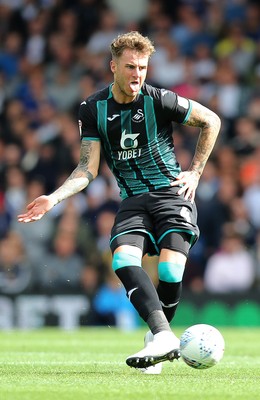 310819 - Leeds United v Swansea City - Sky Bet Championship -  Joe Rodon of Swansea