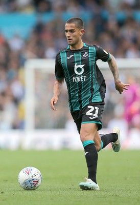 310819 - Leeds United v Swansea City - Sky Bet Championship -  Yan Dhanda  of Swansea