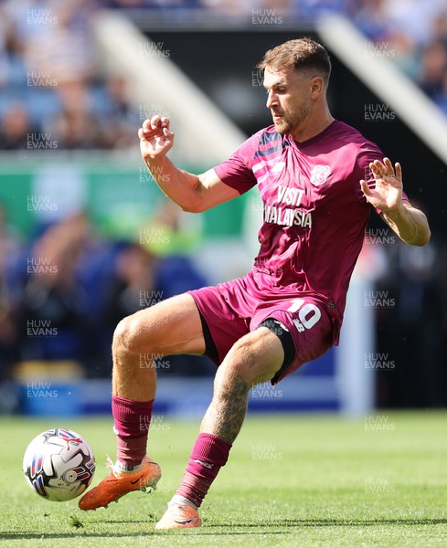 190823 - Leicester City v Cardiff City - Sky Bet Championship - Aaron Ramsey of Cardiff