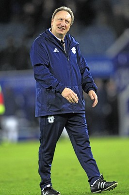 291218 - Leicester City v Cardiff City, Premier League - Cardiff City Manager Neil Warnock at the end of the match