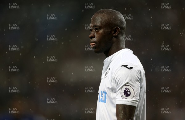 270816 - Leicester City v Swansea City - Premier League - Modou Barrow of Swansea City