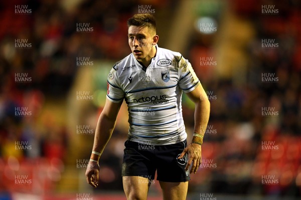 120120 - Leicester v Cardiff Blues - European Rugby Challenge Cup - Josh Adams of Cardiff Blues