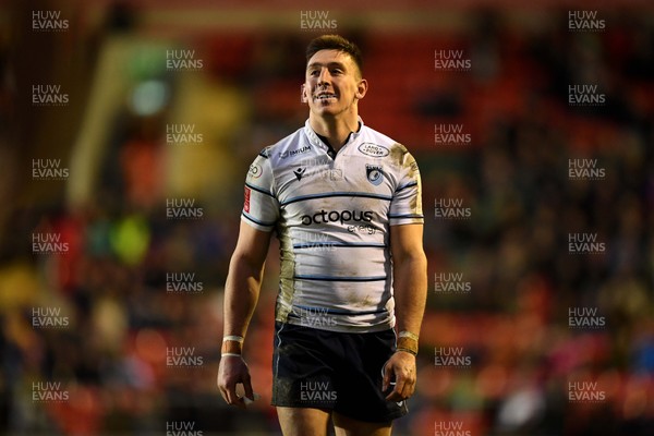 120120 - Leicester v Cardiff Blues - European Rugby Challenge Cup - Josh Adams of Cardiff Blues