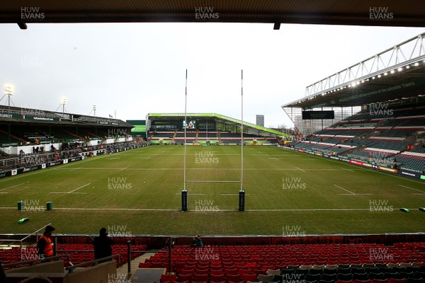 270118 - Leicester Tigers v Cardiff Blues - Anglo-Welsh Cup - Round 3 -  A general view of Welford Road before the match 