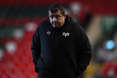 200123 - Leicester Tigers v Ospreys - Heineken Champions Cup - Ospreys head coach Toby Booth ahead of kick off