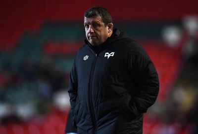 200123 - Leicester Tigers v Ospreys - Heineken Champions Cup - Ospreys head coach Toby Booth ahead of kick off