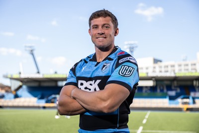 250925 - Picture shows Leigh Halfpenny, who has signed a short term deal with Cardiff Rugby as a a kicking coach, while continuing his rehabilitation with the intention of returning to play