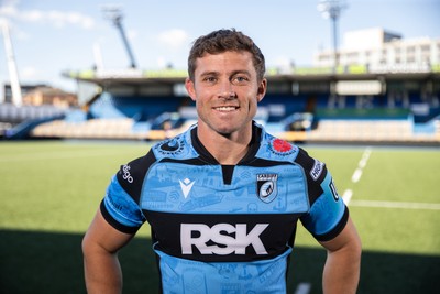 250925 - Picture shows Leigh Halfpenny, who has signed a short term deal with Cardiff Rugby as a a kicking coach, while continuing his rehabilitation with the intention of returning to play