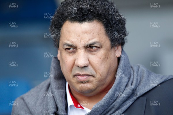 270413 - Leinster v Biarritz - Amlin Challenge Cup - Former Biarritz player, Serge Blanco, turns up to watch his old team 