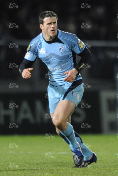 10.01.09 - Leinster v Cardiff Blues - Magners League - Cardiff's Jamie Roberts makes his return from injury. 