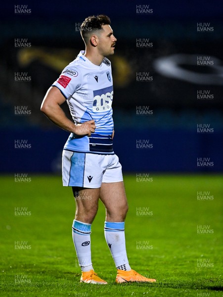221120 - Leinster v Cardiff Blues - Guinness PRO14 - Tomos Williams of Cardiff Blues
