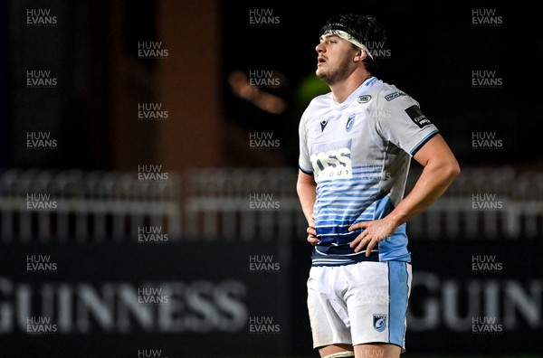 221120 - Leinster v Cardiff Blues - Guinness PRO14 - Ben Murphy of Cardiff Blues after the match