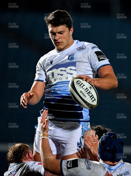 221120 - Leinster v Cardiff Blues - Guinness PRO14 - Teddy Williams of Cardiff Blues