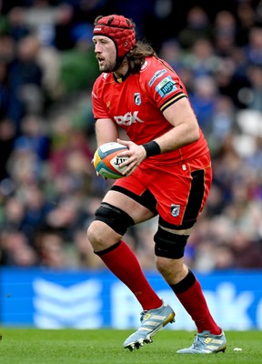 010325 - Leinster v Cardiff Rugby - United Rugby Championship - Rory Thornton of Cardiff