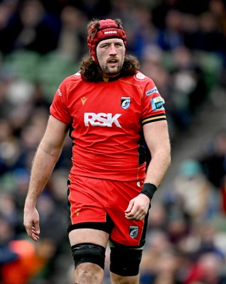 010325 - Leinster v Cardiff Rugby - United Rugby Championship - Rory Thornton of Cardiff