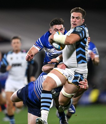 101026 - Leinster v Cardiff Rugby - United Rugby Championship - Taine Basham of Cardiff 