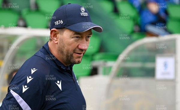130925 - Leinster v Cardiff Rugby - Preseason Friendly - Cardiff assistant coach Corniel van Zyl
