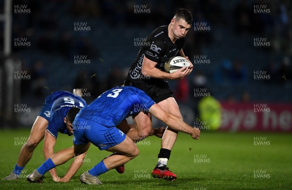011119 - Leinster v Dragons - Guinness PRO14 -  Owen Jenkins of Dragons is tackled by Cian Kelleher of Leinster