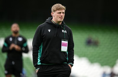 160526 - Leinster v Ospreys - United Rugby Championship - Jac Morgan of Ospreys before the match
