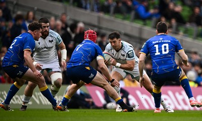 160526 - Leinster v Ospreys - United Rugby Championship - Owen Watkin of Ospreys