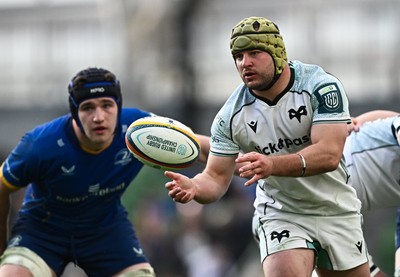 160526 - Leinster v Ospreys - United Rugby Championship - Harri Deaves of Ospreys