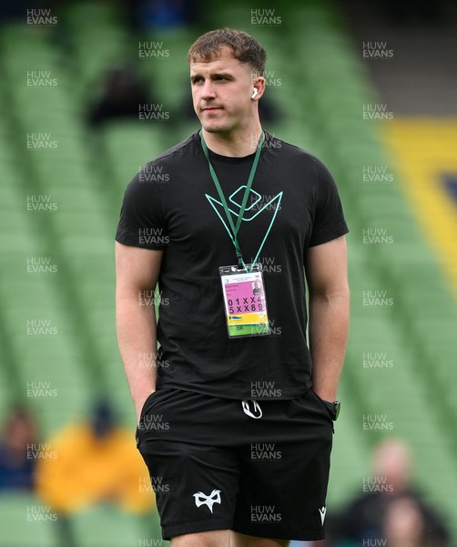 160526 - Leinster v Ospreys - United Rugby Championship - Morgan Morse of Ospreys before the match