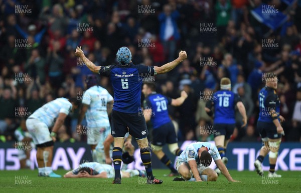 120518 - Leinster v Racing 92 - European Rugby Champions Cup Final - Scott Fardy of Leinster celebrates at full time