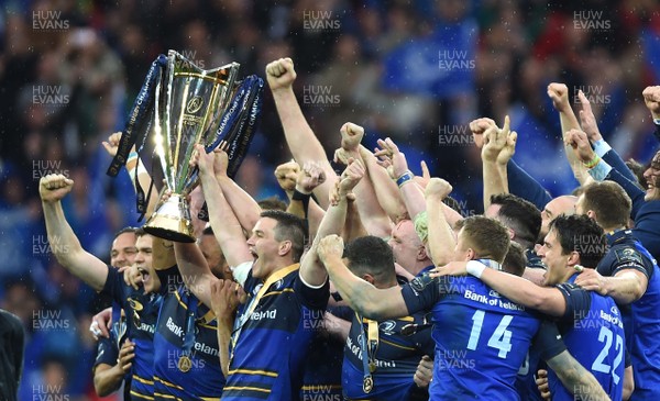 120518 - Leinster v Racing 92 - European Rugby Champions Cup Final - Leinster celebrate win