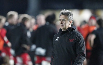 170212 - Leinster v Scarlets - RaboDirect Pro12 -Scarlets' head coach Nigel Davies