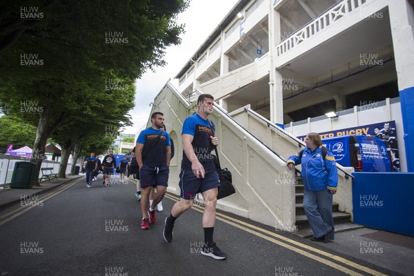 190517 - Leinster v Scarlets - Guinness PRO12 Semi Final - Scott Williams of Scarlets arrives at the RDS