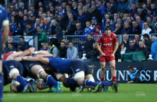 190517 - Leinster v Scarlets - Guinness PRO12 Semi Final - James Davies of Scarlets playing on the wing