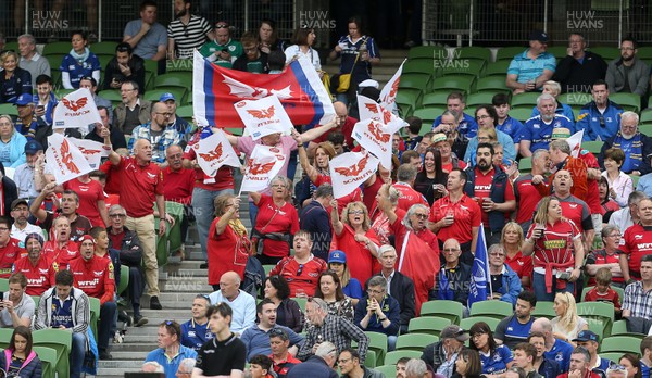 260518 - Leinster v Scarlets - Guinness PRO14 Final - Scarlets fans