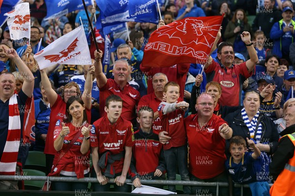 260518 - Leinster v Scarlets - Guinness PRO14 Final - Scarlets fans