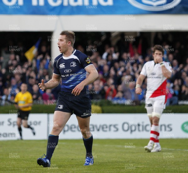 13.05.11 - Leinster v Ulster - Magners League Play-off Luke Fitzgerald celebrates scoring 