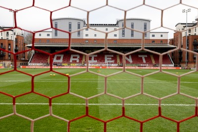 100126 - Leyton Orient v Cardiff City - Sky Bet League 1 - A general view inside Brisbane Road BetWright Stadium is seen prior to the game