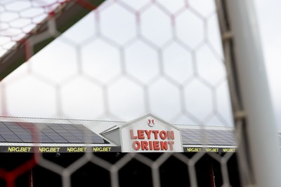 100126 - Leyton Orient v Cardiff City - Sky Bet League 1 - A general view inside Brisbane Road BetWright Stadium is seen prior to the game