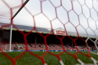 100126 - Leyton Orient v Cardiff City - Sky Bet League 1 - A general view inside Brisbane Road BetWright Stadium is seen prior to the game