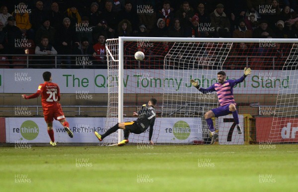 250120 - Leyton Orient v Newport County - Sky Bet League 2 -  Orient's Ruel Sotiriou scores the second goal