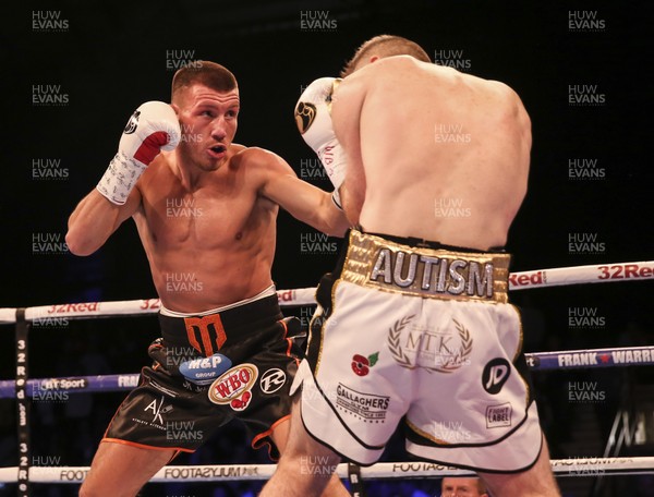 111117 - WBO World Super-Welterweight Official Eliminator -  Liam Smith (white shorts) v Liam Williams (black shorts)