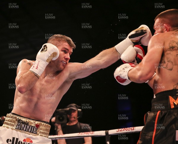 111117 - WBO World Super-Welterweight Official Eliminator -  Liam Smith (white shorts) v Liam Williams (black shorts)