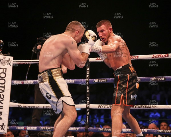 111117 - WBO World Super-Welterweight Official Eliminator -  Liam Smith (white shorts) v Liam Williams (black shorts)