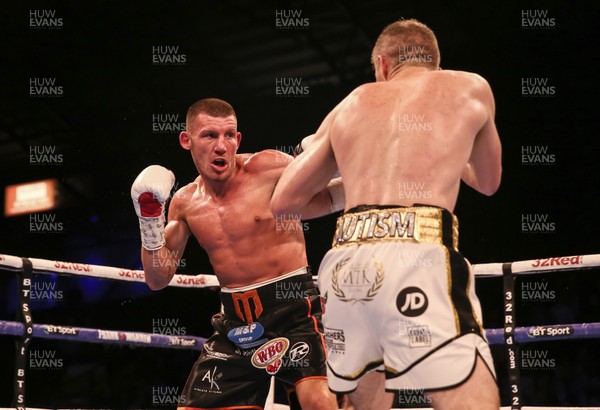 111117 - WBO World Super-Welterweight Official Eliminator -  Liam Smith (white shorts) v Liam Williams (black shorts)