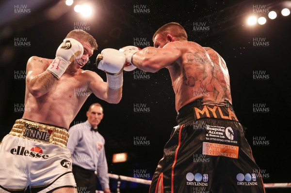 111117 - WBO World Super-Welterweight Official Eliminator -  Liam Smith (white shorts) v Liam Williams (black shorts)